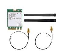 Pour Intel 9260 + 2dB Antenne 1.73Gbps NIC Ordinateur Portable 2.4G/5G Carte Réseau NGFf M.2