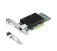 Pour Intel X540-T1 10Gb Pci-E Nic Carte Réseau, Single Copper Rj45 Port, With Intel X540-Bt1 Controller, Pcie Ethernet Lan Adapter Pour Windows Server/Windows/Linux/Esx[HUB6110427]