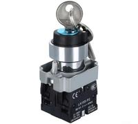 Pour interrupteur à bouton-poussoir de contrôle industriel BG21 BG33, auto-verrouillage rotatif de type 10 A 600 V avec options de contact 1NO et 2NO pour un fonctionnement stable des équipements