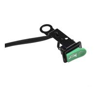 pour Interrupteur Marche/Arrêt Vert pour Scooter pour Interrupteur | Resettable, normally open, green LED, ABS pour durable, 10mm hole, easy install
