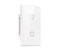 Pour interrupteur tactile mural intelligent WiFi 1/2/3 vitesses mat pour