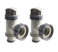 Pour Intex 10747 Grande Vanne à Piston de Piscine Assemblage Pompe Filtre 2 Val