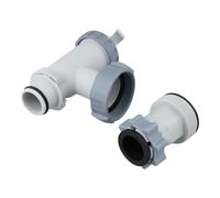 Pour Intex Compatible Vanne pour piston de Remplacement avec Adaptateur Set
