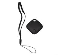 Pour iOS, GPS anti-perte avec suivi longue distance, portée de 20 m pour clés, portefeuille, sac, parapluie, compatible avec aileron (noir)