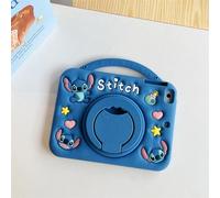 Pour Ipad 9 8 7e Génération Air Mini 2 3 4 5 6 10.9 Pro A16 11 Pouces Étui Enfant Dessin Animé Point Silicone Tablette Étui De Protection Ipad Air 11in 2025-White