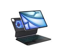 Pour iPad Air 13" (2025/2024) & Pro 12.9 - Clavier MICREAR Rétroéclairé 7 Couleurs, 3 Niveaux de Luminosité, AZERTY Français
