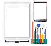 pour iPad Pro 12.9 2017 2nd 2 Screen Replacement A1671 A1670 Touch Screen Touchscreen Digitizer Panel Glass Sensor (Not LCD Display) (White)