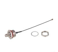 - Pour IPEX vers - Pour câble adaptateur SMA femelle avec boîtier étanche - M10/- Pour M12/- Pour montage fileté M16 - Pour boîtiers RF - Cuivre plaqué argent à faible perte (12)