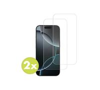 pour iPhone 17 Air Phone Screenprotector 2 pack glass screenprotector Transparent