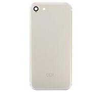 pour iPhone 7 couvercle de batterie backcover or dos verre de caméra