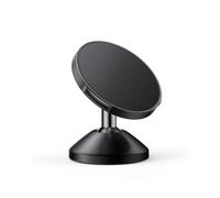 Pour Iphone Universel Baseus Support Téléphone Voiture Magnétique Rotation Complète Support Téléphone Métal Autocollant Accessoires(Paste Type Black 2)