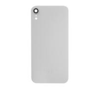 pour iPhone XR Couvercle de batterie Backcover blanc Couvercle de batterie Verre de caméra arrière