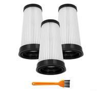 Pour iwoly C150 Filtre de rechange pour aspirateur sans fil avec technologie HEPA, comprend une brosse de nettoyage et une capture efficace de la poussière, lot de 3 ou 6 filtres (lot de 3)