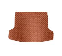 pour Jade RS Fr4 Fr5 Tapis De Coffre De Voiture en Cuir Tapis Automatique Queue Cargo Liner Coffre Tapis De Coffre Voiture Tapis Antidérapant(All Brown)