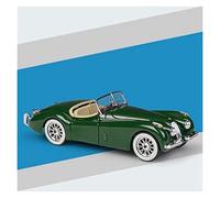 pour Jaguar 1951 XK120 Roadster Cabriolet Simulation De Voiture Classique Modèle De Voiture en Alliage 1 24(2)