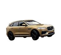 pour Jaguar F-Pace 1:24 SUV Alliage Modèle De Voiture Miniature Moulé sous Pression Véhicule Collection Décoration(Gold)