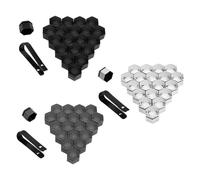 Pour Jaguar F-PACE 2017 2018 2019 2020 FPACE F PACE,20pcs universel 17mm/19mm/21mm roue de voiture écrou couvre boulons bouchons
