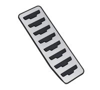 Pour Jaguar Pour E-Pace 2012 2013 2014 2015 2016 2017-2024 Repose-pieds Acier Inoxydable Garniture Couvercle Pédale Morte Couverture Pad Pédale Frein à L'embrayage
