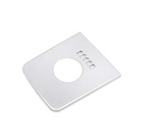 Pour Jaguar Pour F-PACE XE XEL XF XFL 2016-2020 LHD Voiture Changement Vitesse Centrale Eau Support Verre Panneau Couverture Garniture Autocollant(Style D)