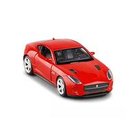 pour Jaguar Sports Car 1 36 Simulation en Alliage Zinc Décorations Collection Modèles Voitures Peuvent Être Présentées Voiture Miniature De Collection(Rouge)