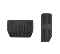 pour Jaguar XE F-Pace XEL et E-Pace : Couvre-pédales de Frein et d'accélérateur Couvre-pédales d'embrayage (Noir).