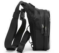 pour Jambe de Moto : Sac Banane imperméable, Sangle réglable, Aspect en Fibre de Carbone renforcé, Stockage avec Plusieurs Poches | Équipement de randonnée, C