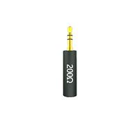 pour JCALLY Fiche d'impédance d'écouteur à conducteur Prise 3.5mm Résistance de la fiche du filtre anti-bruit 75 150 200 400 600 ohm Adaptateur anti-bruit Prévenir les ruptures de son (200 ohm)