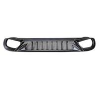 Pour Je&ep Pour Renegade 2019 2020 2021 2022 Pare-chocs Avant Racing Noir Carbone Grille Aération Style Extérieur Voiture Maille Grille Avant Voiture Droite(Matte Black)