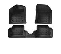 pour Jeep pour Avenger 2023-2025 Tapis Sol Coffre TPE Bagages Imperméable Antidérapant Conduite Gauche Tapis Coffre Voiture(Tapis de Sol)