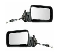 Pour Jeep Pour Cherokee 1984-1986 Pour Comanche 1986-1992 Pour Wagoneer 1984-1990 Rétroviseurs Latéraux De Porte Manuels Rétroviseur exterieur(1 pair)