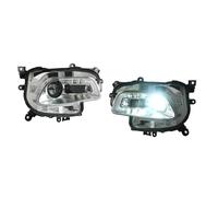 pour Jeep pour Cherokee 2014-2018 Phares Avant avec Lentille Bi-Optique Indicateur Phare