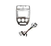 pour Jeep pour Compass 2007-2010 Autoradio 10,1 Pouces Android Stéréo 2DIN Façade Et Cache De Tableau De Bord PYPFQUMQGR(Frame Cable canbus)