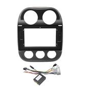 pour Jeep pour Compass pour Patriot 2010-2016 Façade D'autoradio 10,1 Pouces avec Cadre De Tableau De Bord Lecteur MP5 Android 2 DIN PYPFQUMQGR(Frame Set)