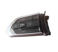 Pour JEEP Pour Compass S 4xe Pour Trailhawk 2021-2025 Volant Téléphone Mains Libres Régulateur Vitesse Bouton Commutateur Balayage Boutons de Commande au Volant Multifonctions(A)