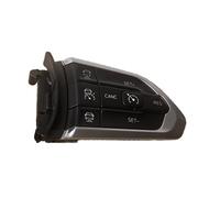 Pour JEEP Pour Compass S 4xe Pour Trailhawk 2021-2025 Volant Téléphone Mains Libres Régulateur Vitesse Bouton Commutateur Balayage Boutons de Commande au Volant Multifonctions(B)