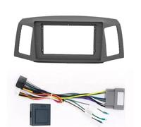 pour Jeep pour Grand Cherokee 2004-2007 Façade D'autoradio 10,1 Pouces avec Adaptateur Android Panneau De Tableau De Bord PYPFQUMQGR(Frame canbus Cable)