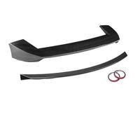pour Jeep pour Grand Cherokee 2013-2021 Becquet De Toit Arrière De Voiture + Aileron Central De Hayon De Style Art WEFOLCC(Carbon Fiber Pattern)