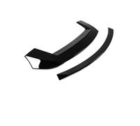 pour Jeep pour Grand Cherokee 2013-2021 Becquet De Toit Arrière De Voiture + Aileron Central De Hayon De Style Art WEFOLCC(Bright Black)