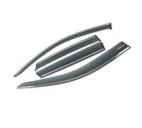 Pour Jeep Pour Grand Cherokee Wk2 2010-2019 Voiture Fenêtre Soleil Pluie Ombre Visière Bouclier Abri Extérieur Déflecteur Couverture Garniture Cadre Fenêtre Latérale Pare Pluie Visières