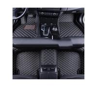 pour Jeep pour Grand Cherokee WK2 2012 2013 2014 2015 2016 2017 2018 2019 2020 2021 Tapis De Sol Intérieurs sur Mesure WEFOLCC(LHD 3pcs Black Beige)