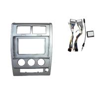 pour Jeep pour Liberty 2008-2012 Autoradio Stéréo MP5 Android 2 DIN 10,1 Pouces avec Façade Et Cadre De Tableau De Bord(Set 2)