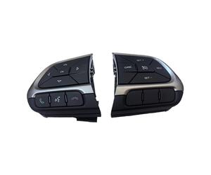Pour Jeep Pour Renegade Pour Boussole Interrupteur De Volant Voiture Bouton Croisière Bluetooth, Commande Vocale 60955161 60955162 Boutons Commande au Volant(Set)