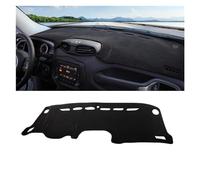 pour Jeep pour Renegade pour BU 2015-2020 2021 2022 2023 Tapis Couverture Tableau Bord Voiture Évite Les Coussinets Lumineux Tapis Antidérapant Tapis Tableau Bord Antidérapant(A Black Side)