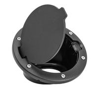 Pour Jeep Pour Wrangler JK 2007 2008 2009 2010 2011 2012 2013-2018 Cache De Trappe De Réservoir Arrière Noir, Bouchon De Carburant Bouchon Remplissage Carburant