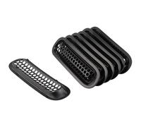 Pour Jeep Pour Wrangler JK 2007-2017 Grilles De Protection Supérieures De Pare-chocs Avant(Glossy black)