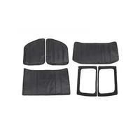 Pour Jeep Pour Wrangler JK JL 2/4 Portes Garniture Toit Rigide Lunette Arrière Plafond Toit Isolation Thermique Coussin D'isolation Thermique Acoustique Coton Insonorisant Pour Voiture(6pcs for JL 4-d