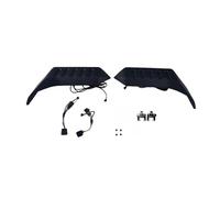 pour Jeep pour Wrangler JK JL 2007-2023 EU&USA Standard Aileron De Toit Arrière De Voiture Séparateur Latéral Arrière Lèvre D'aile Supérieure RESPUNEKBAH(2018- Up EUUSA)