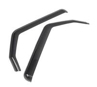 Pour Jeep Pour Wrangler JL 2018-2020 2/4 Pièces Déflecteurs De Vitre Latérale Noir Protection Contre La Pluie Extérieure Joint Étanchéité Voiture(2pcs)