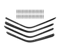 Pour Jeep Pour Wrangler Pour Gladiator JT 2019-2023 Élargisseurs D'ailes Avant Et Arrière(High Fender Version)