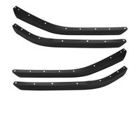 Pour Jeep Pour Wrangler Pour JL 2018 + 2021 2022 2023 Gare-boue Arrière Avant Voiture Low Fender Splash Protector Gardes Protecteurs Flames Mudflaps(JL 18-25 High Fender)